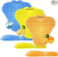 Urinal Screen Deodorizer 12 Pack,Urinal Cakes Deodorizer Bulk Urinal Mats Screens Scented Anti Splash Urinal Pads for Men Bathroom Office School (4 Pcs Ocean Breeze 4 Pcs Lemon 4 Pcs Orange)