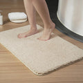Luxury Quick Dry Non-Slip Bathroom Rugs【24'' x 36'' Beige】 Highly Absorbent Washable and Ultra Soft, Extra Thick Fluffy Bath Mats for Shower/Kitchen/Bathtub Floor