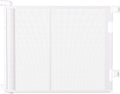 120 inches Extra Wide Baby Gate, 34 inches Tall Retractable Pet Gate for Large Openings, Hallways, Room Dividers, Mesh Safety Barrier for Indoor Outdoor Use, White