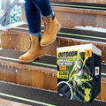 Grip Tape for Stairs 30" x 8" - 8-Pack Glow in The Dark Outdoor Stair Treads Non-Slip Weather Resistant - Anti Slip Tape for Exterior Wooden Steps - Waterproof 80-Grit Adhesive Treads by Thunder Grip