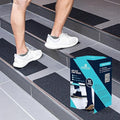 LifeGrip Anti Slip Traction Treads (10-Pack), 4 inch X 30 inch, Best Grip Tape Grit Non Slip, Outdoor Non Skid Tape, High Traction Friction Abrasive Adhesive for Stairs Step, Black (4" X 30" X 10P)