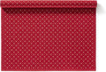 MY DRAP Placemats 48 x 32 cm / 19" x 12.5" - (6 Per Roll, Cotton Red Lux Xmas)