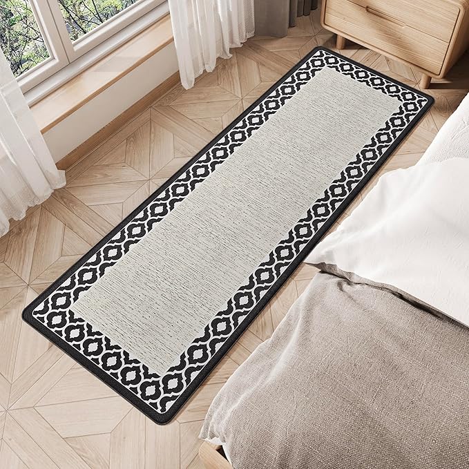 Anti Fatigue Kitchen Rug Kitchen Floor Mats Cushioned Anti Fatigue Memory Foam Kitchen Rugs Padded Kitchen Floor Mat Non Slip Washable Kitchen Mats for Floor Laundry Office Sink 17.3 x 47.2inch
