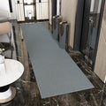 Ottomanson 2'7" x 29' Hallway Runner with Scraper Pile - Extra Durable Non-Slip Rug Mat for Indoor & Outdoor Use - Ideal for Kitchen, Entryway & Garage - High-Traffic Carpet, Gray
