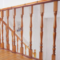Banister Guard Safety Net for Baby, 10ft x 3ft Stair Railing Mesh Barrier for Kids, Cats, Dogs, Child Safety Rail Guard - Dark Brown