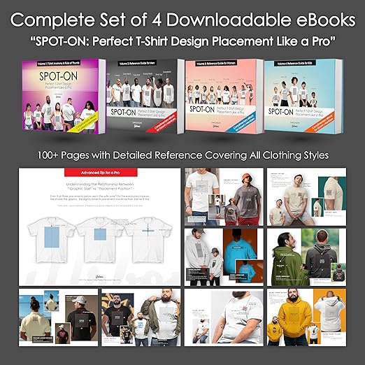 (5 Sizes) Tshirt Ruler Guide for Vinyl Alignment – T Shirt Measurement Tool, Center Placement Guide for Heat Press, Shirt Ruler, Left Chest Logo, DTF, HTV, Sublimation, Shirt Alignment Tool