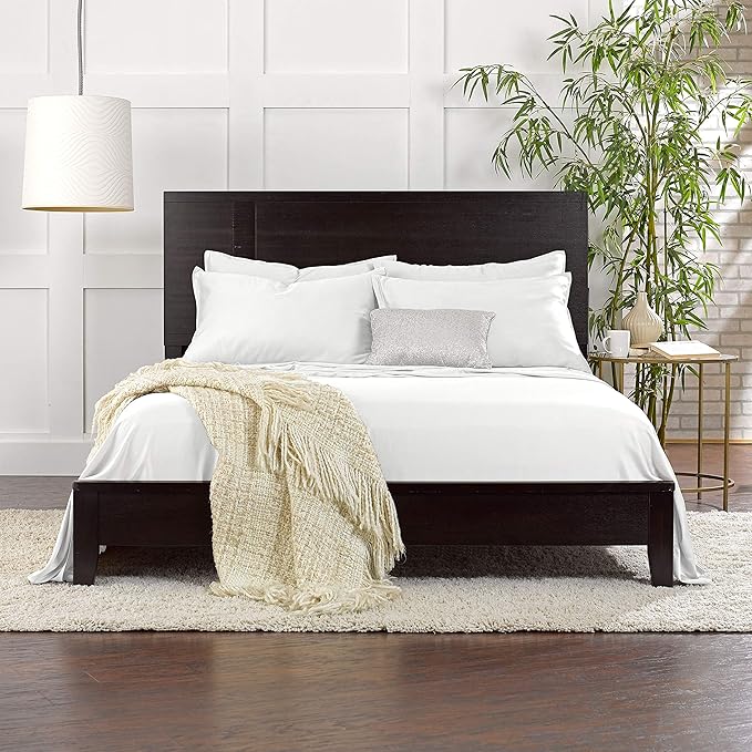 Pure Bamboo Twin XL Sheets, Genuine 100% Organic Viscose Derived from Bamboo Bed Sheet Set, Luxuriously Soft & Cooling, Double Stitching, 2 Year Quality Promise (Twin XL, White)