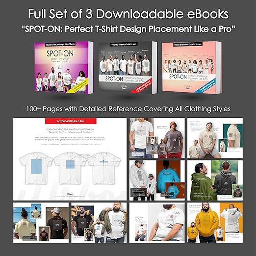 (Extended Size) Tshirt Ruler Guide for Vinyl Alignment – T Shirt Measurement Tool, Center Placement Guide for Heat Press, Shirt Ruler, Left Chest Logo, DTF, HTV, Sublimation, Shirt Alignment Tool