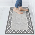 Small Anti Fatigue Kitchen Rug Kitchen Sink Rug Non Slip Kitchen Mats for Floor Cushioned Kitchen Rug Ergonomic Comfort Standing Mat for Kitchen Floor Office Sink Laundry 17.3"x27.5" Grey