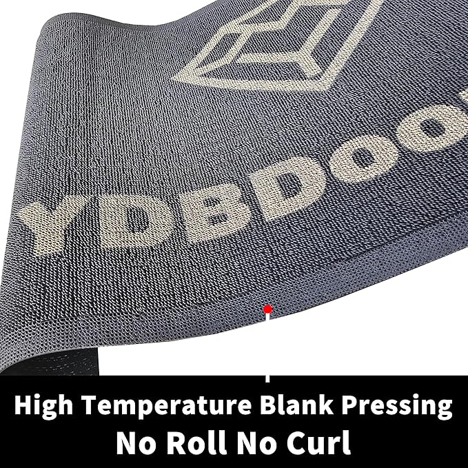Custom Rug Personalized Commercial Floor Mat Any Size Color Logo Shape Pattern Entryway Welcome Non-Slip Rug Indoor and Outdoor Washable Entrance Mat Durable Wear Resistance